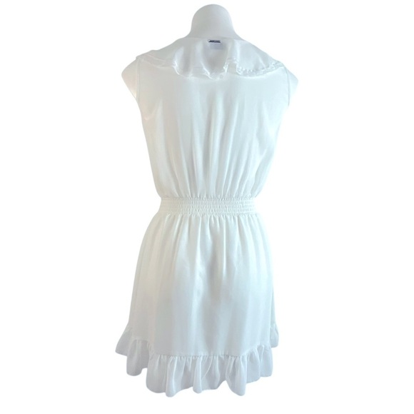 Liu-Jo Amaryll Mini Ruffle Flounce Lace Dress - Picture 8 of 13